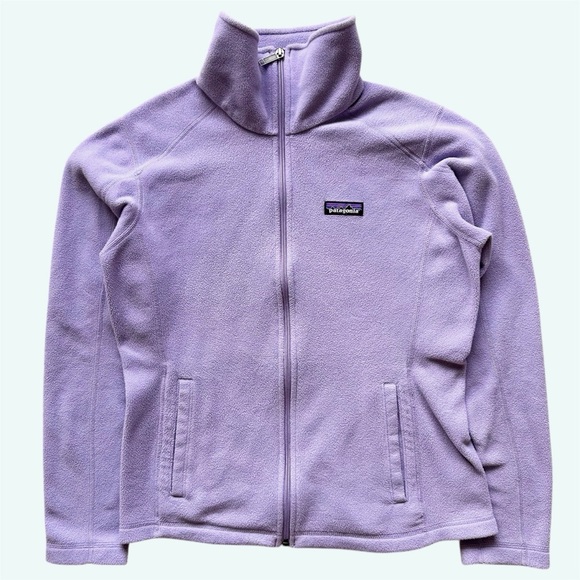 Patagonia Jackets & Blazers - Patagonia Full Zip Fleece Micro D Jacket Lavender Small